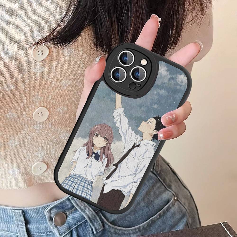 Anime A Silent Voice Phone Case For IPhone 16 15 14 13 12 11 Pro Max Plus Shockproof Leather Cover