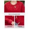 2026 Zodiac Year Stylish Spring Jacket for Middle-Aged and Older Women - New Chinese Style Mother of the Bride Top