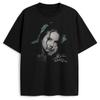 Camiseta Envolvente Lana Del Rey Masculina e Feminina Verão Roupa de Algodão Casual Moda Gola Redonda Manga Curta Camiseta Streetwear