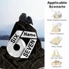 1PC Custom Name "Sixty-Seven Name Design" Flannel Blanket Versatile,all-season Throw Suitable for the Living Room,bedroom,camping,travel,and Gift