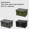 Outdoor Waterproof Storage Box Multifunctional Camping Aluminum Alloy Storage Box Large Capacity