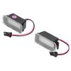 Pair Car License Plate Light LED 12V 3W Plastic Plug and Play Fit for Ford Focus MK2 DA3 5D