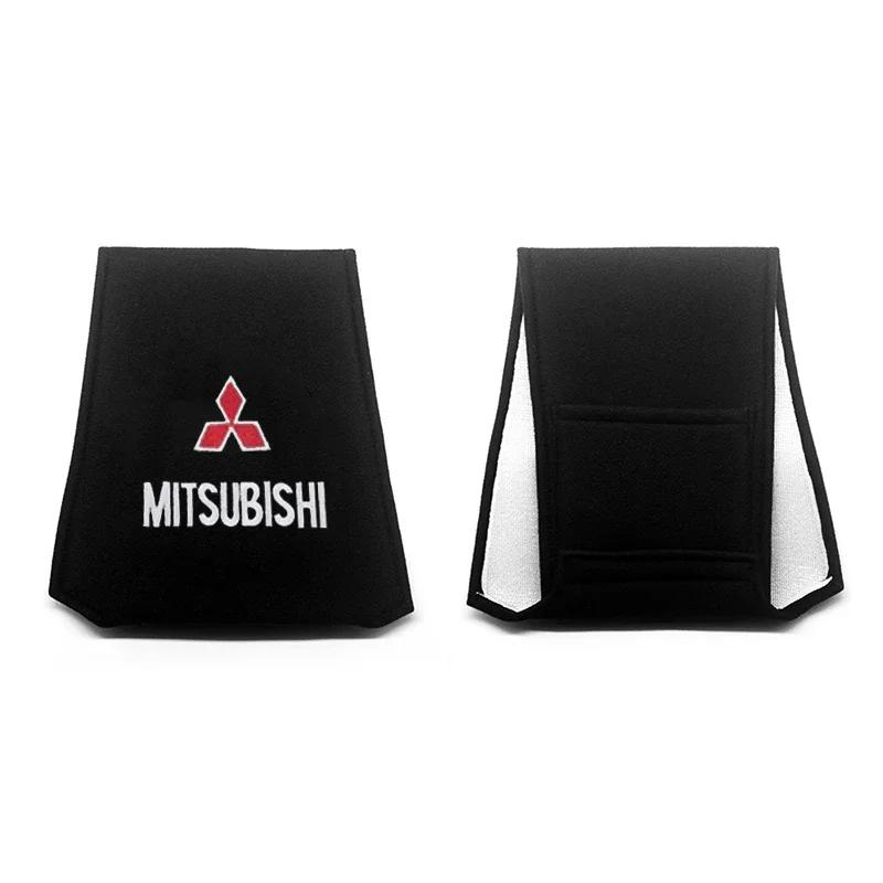 Cotton Car Headrest Cover Pillow Towel for Mitsubishi Ralliart ASX Pajero Eclipse Lancer 9 Pajero Outlander L200 Galant Montero