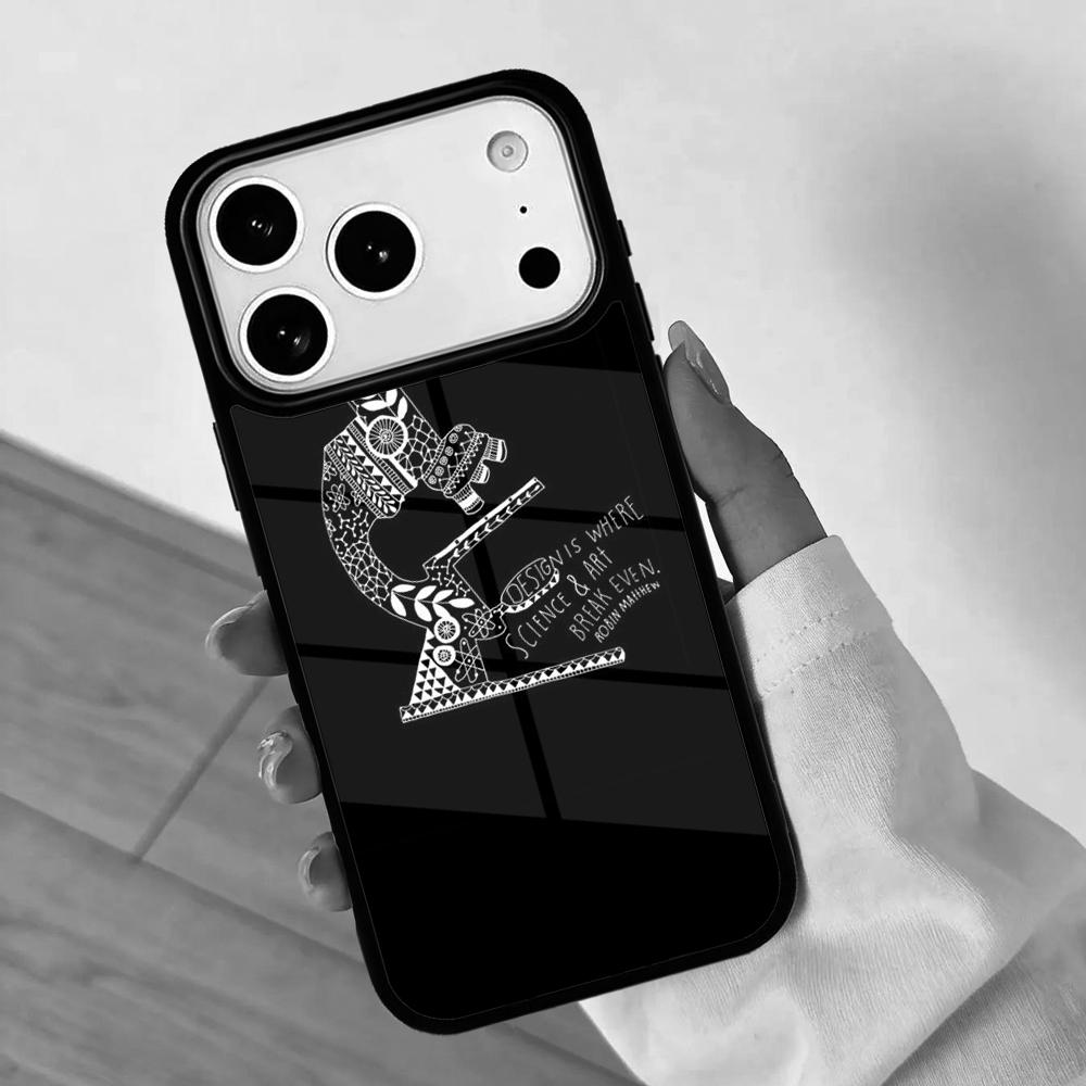 Biology and Chemistry Mobile Phone Case for IPhone 17 AIR 16pro Max 15 14 13 12 11 Bumper Cover