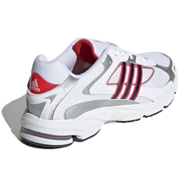 Adidas Originals Retro Casual Breathable Fabric Low-Top Marathon Running Shoes Unisex Sneaker White Red GX2506