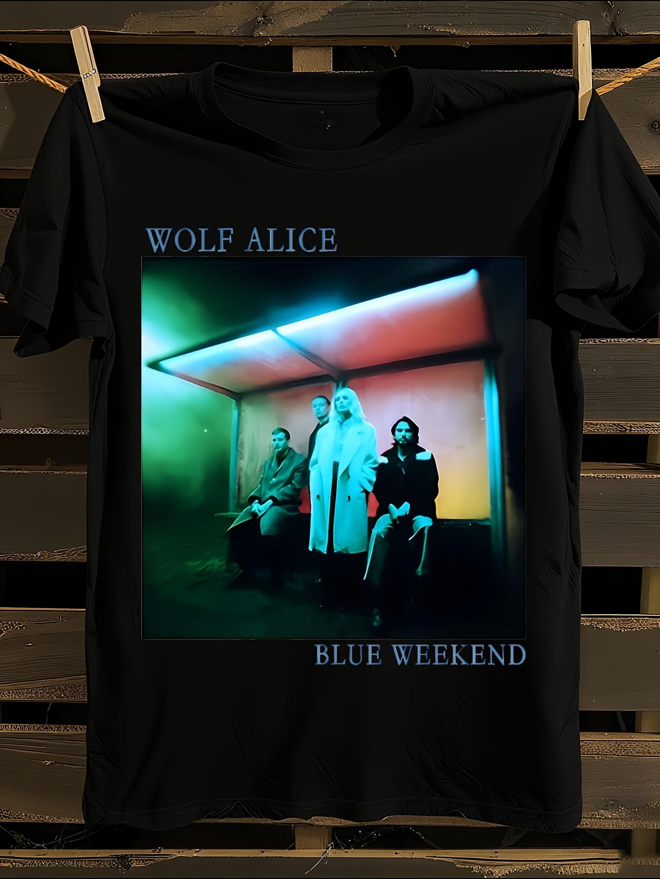 Wolf Alice Blue Weekend Band Logo T-Shirt XXXL