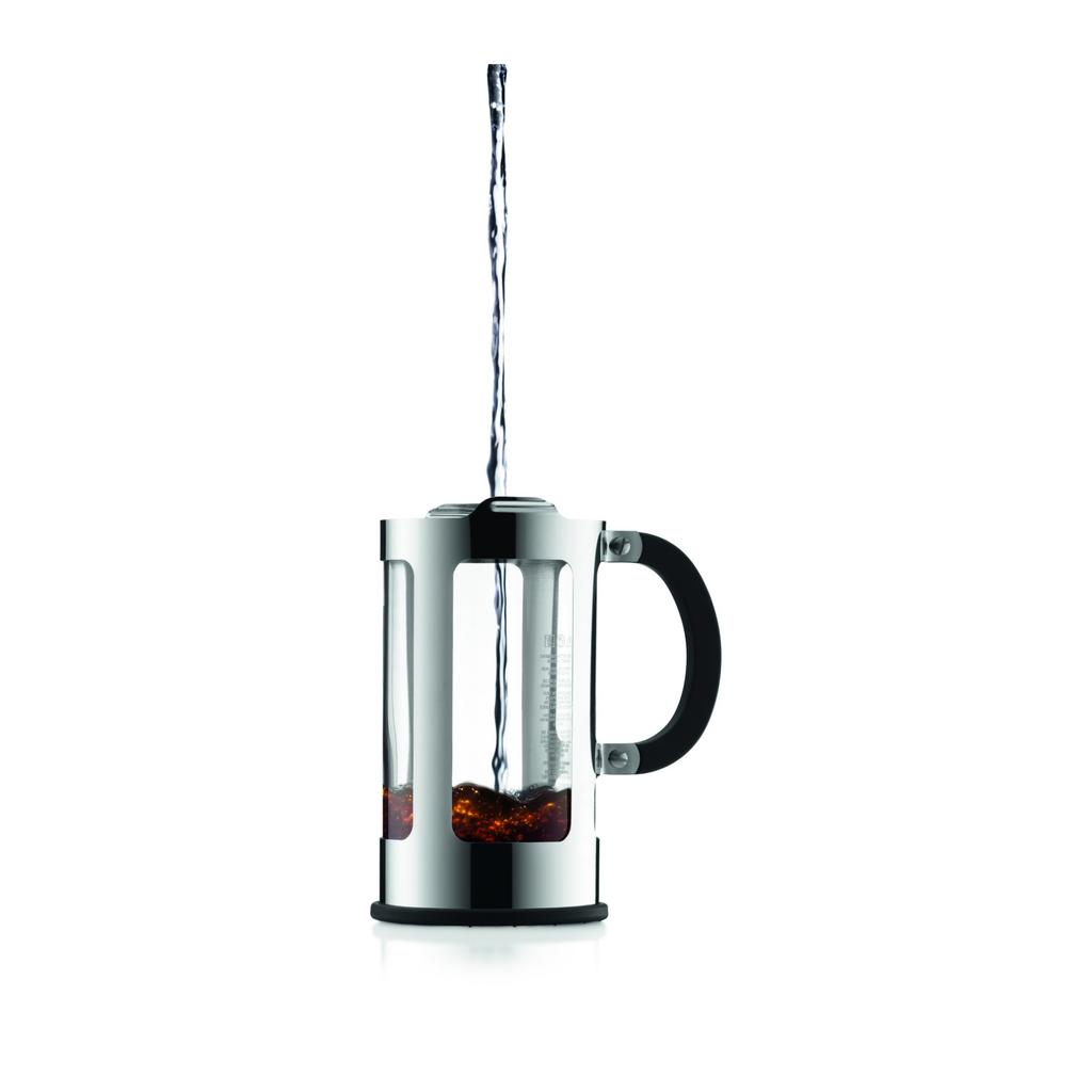 BODUM CHAMBORD French Press Coffee Maker Silver 1.0L [Genuine] 11172-16