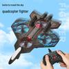 Remote Control Stunt Drone: Durable Foam Fighter for Kids with Fixed Altitude Hovering