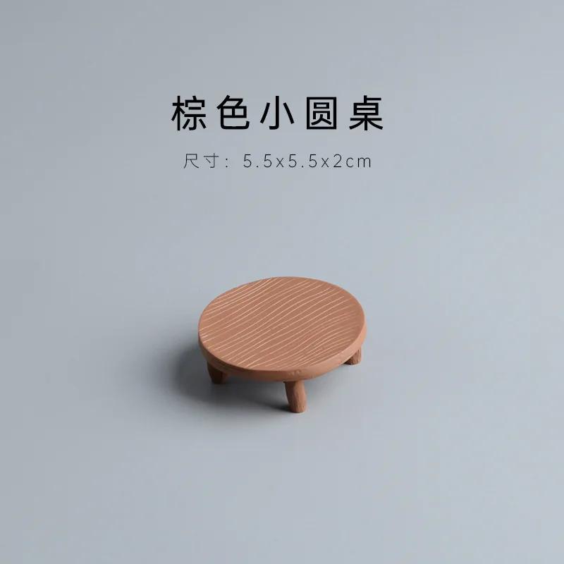 Cute Cartoon Cat Frog Bear Yellow Chair Computer Model Office Ornament Mini Home Decor Crafts Accessories Desktop Figurines Gift