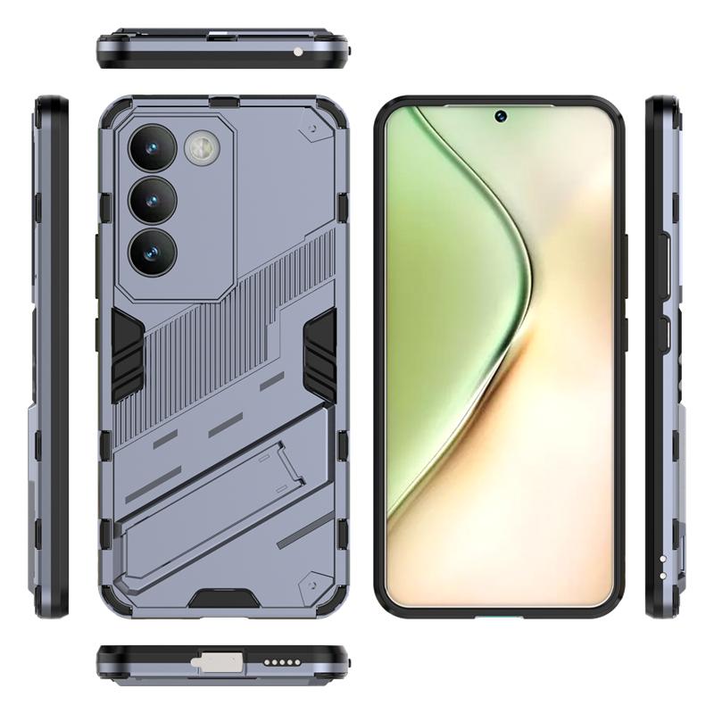 Phone Holder Case For Vivo Y100 Case Anti-knock Armor Full Back Cover For Vivo Y100 5G Case For Vivo Y100 5G Indonesian Version