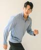 Tyubeuteuli Men'S Loose Fit Zip-Up Rash Guard Blooming Wash A705