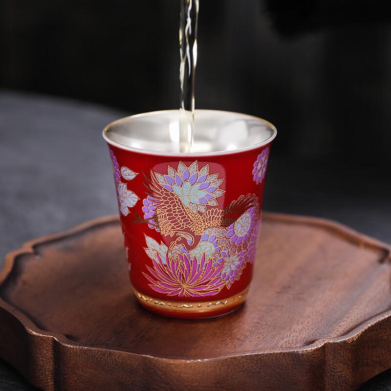 Chaxun Enamel Ceramic Kung Fu Teacup