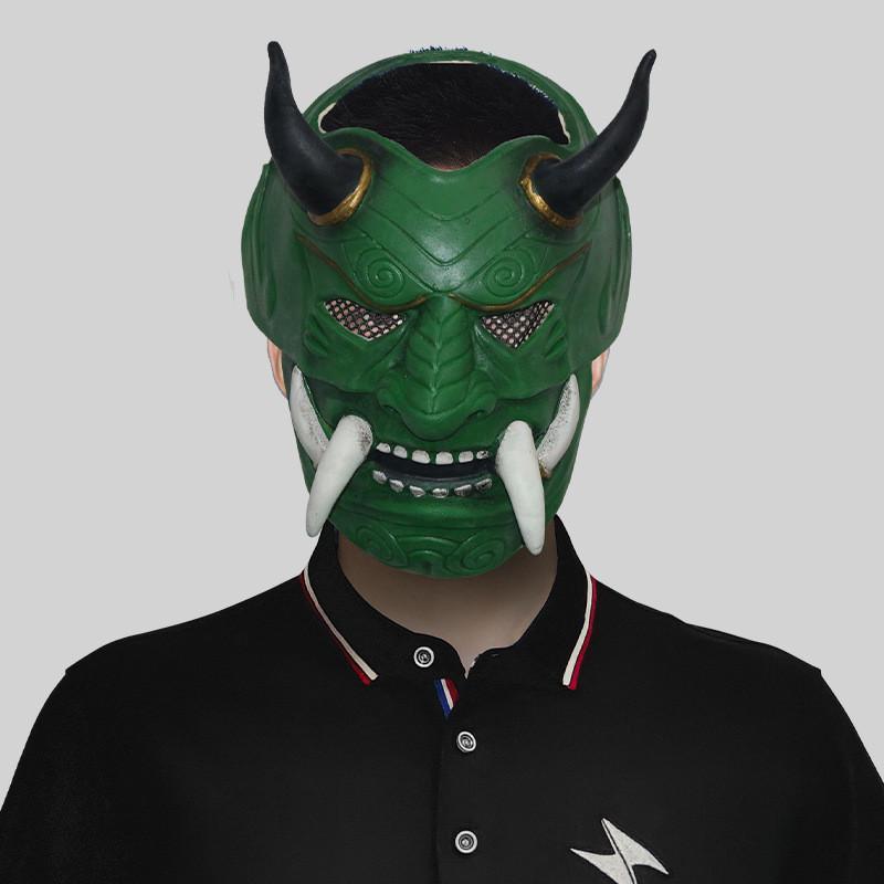 Goblin Spooky Green Mask For Costume Parties Featuring Eerie Design And Diy Features