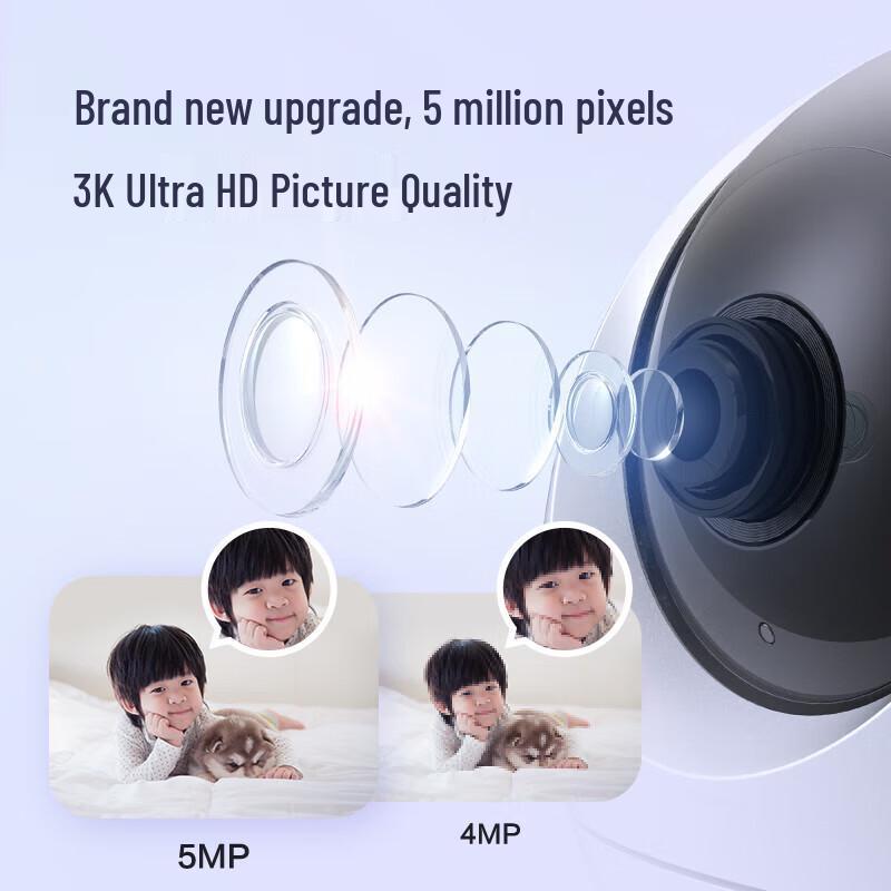 EZVIZ C6c 3K PTZ Verbesserte Smart Home Kamera mit 128GB Karte (CN-Version)