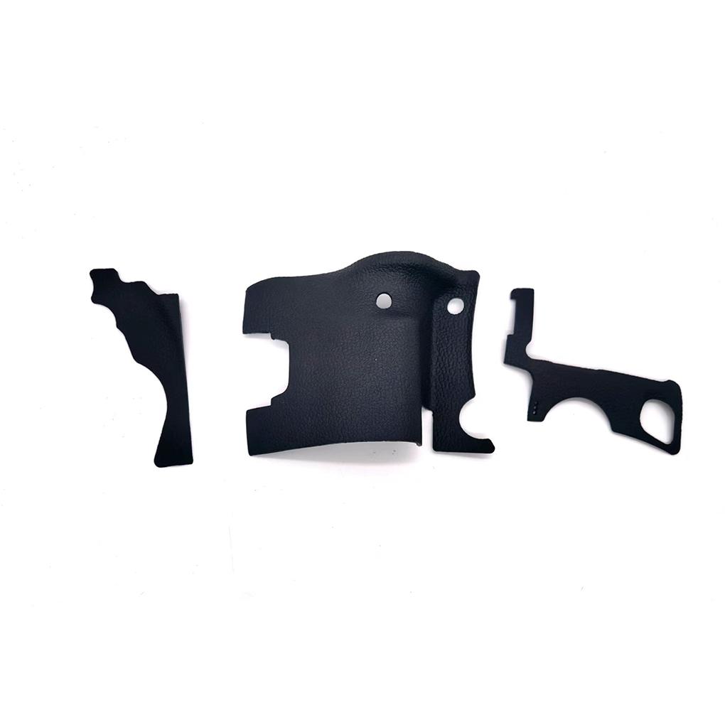 

3 шт., кожаная ручка для камеры, кожаная резиновая боковая крышка, подходящая крышка, черный ремонтный знак, замена для 5D4