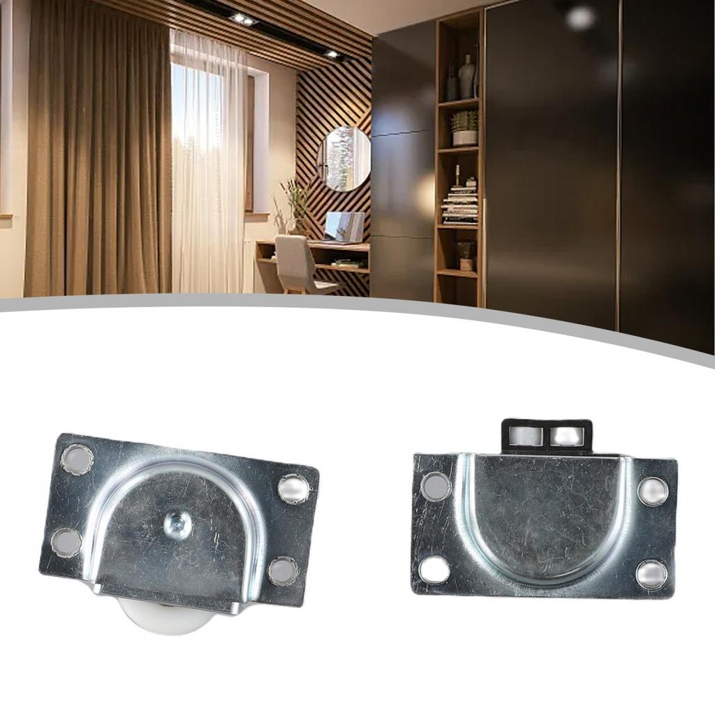Edelstahl Tür Rollen Schiebe Rad Schrank Pulley Hängen Kleiderschrank