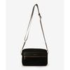 Und Chouette Damen-Schultertasche aus Polyester, 00482320105331, Dunkelbraun
