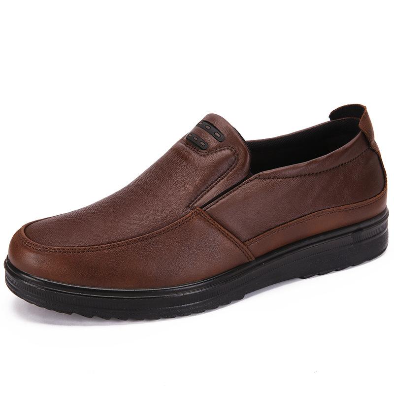 Модные мужские повседневные туфли большого размера 48 — фото 9