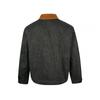 Mens Vintage Washed Cotton Blend Jacket Loose Fit Casual Outerwear