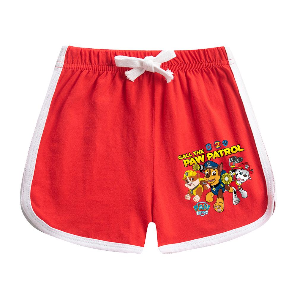 Paw Patrol Kids' Cotton T-Shirt & Shorts Set - Summer Style Boys' Casual Outfit