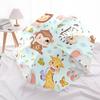 1pc Safari Animals Playing Instruments Umbrella with Plastic Handle,Suitable for All Seasons Home Travel Outdoor UmbrellaDD059