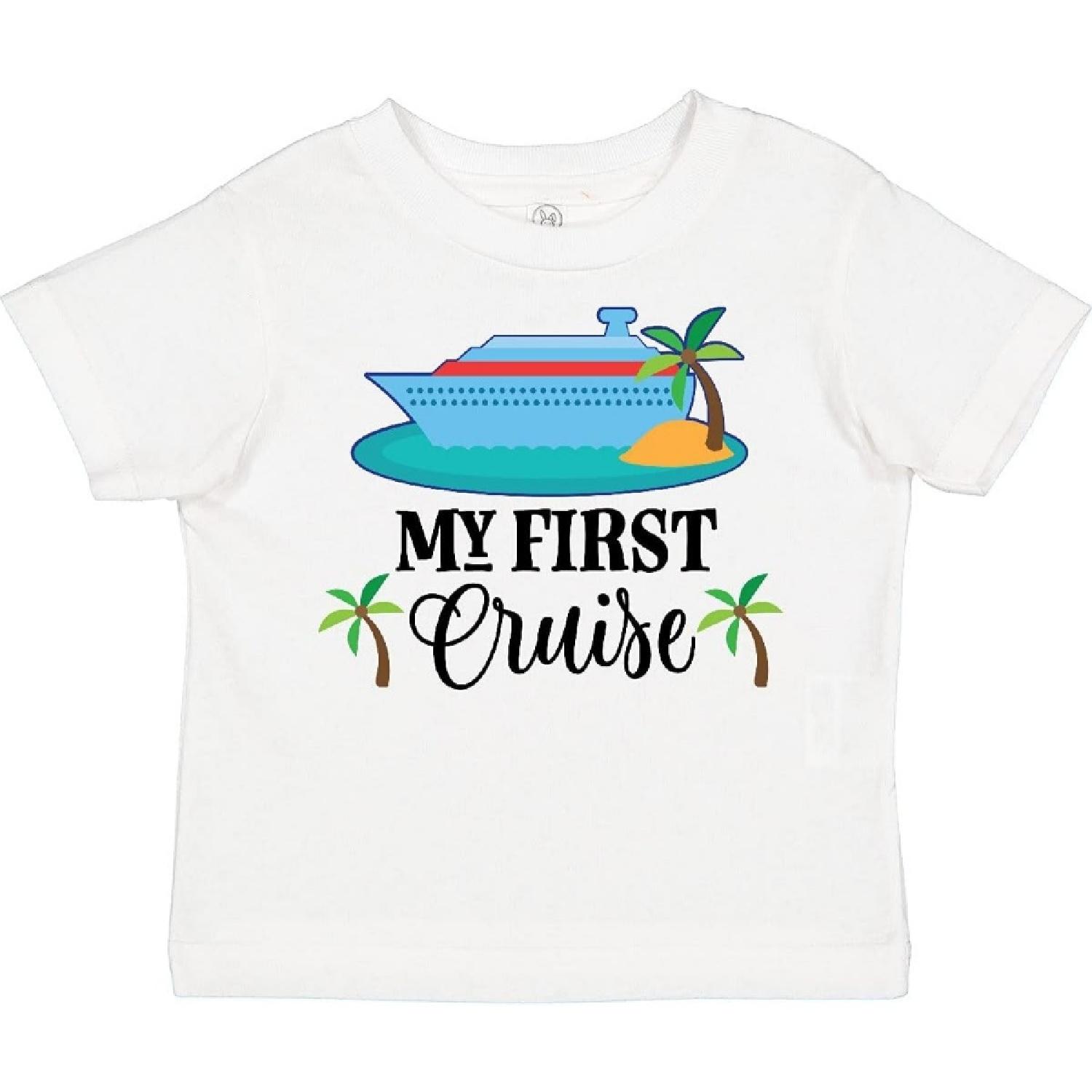 inktastic My 1st Cruise Vacation Trip Toddler T-Shirt S