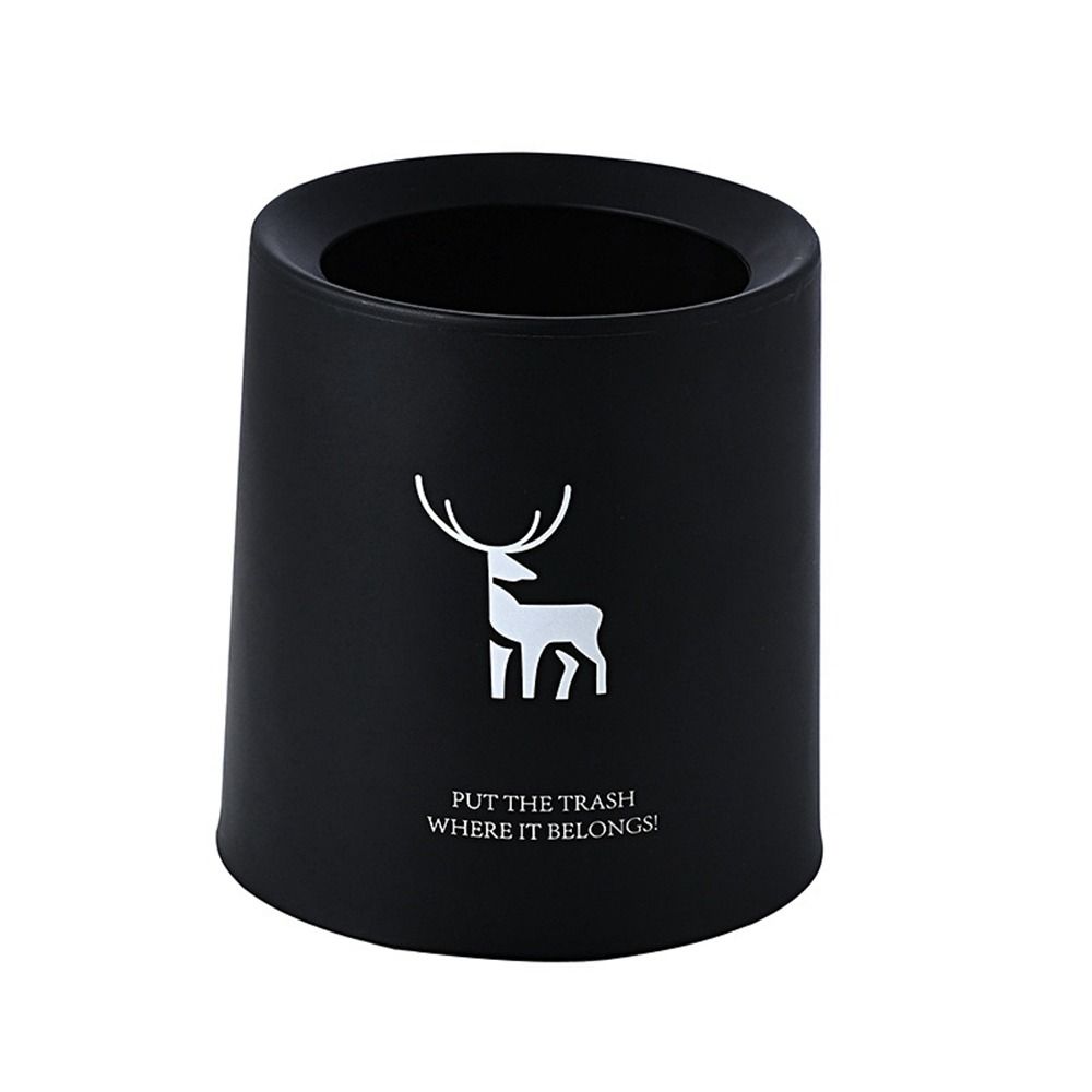 Bucket Nordic Style Desk Organizer Multi-use Garbage Basket Waste Bin Trash Can Desktop Dustbin