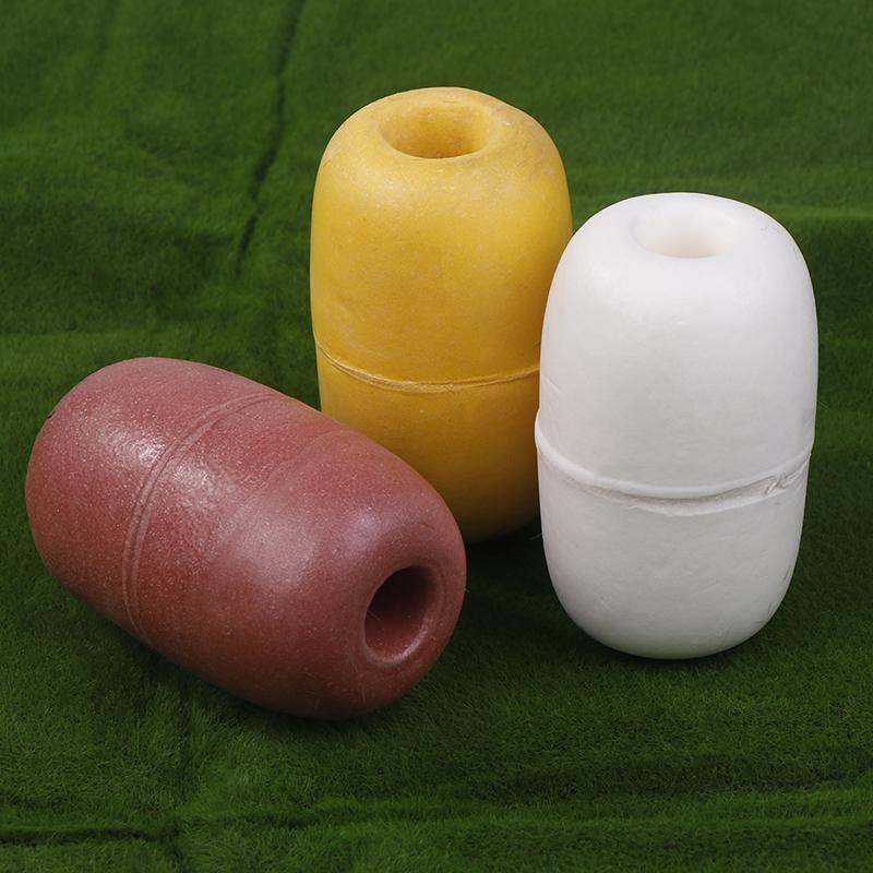 2Pcs 7*11Cm Oval Fishing Net Buoy Float Deep Water Foam Float Crab Pot Marker Drift Anchor Rope Floating Buoy For Fishing Tackle