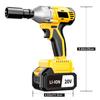 20V Akku-Bürstenloser Motor 1/2 Zoll Antrieb Max. Drehmoment 430NM Industriequalität 3-in-1 Elektrischer Schlagschrauber Satz DIY Powered