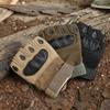 Men's Tactical Fingerless Gloves - Camouflage, Non-slip, Wear-resistant, for Outdoor Sports, Mountaineering, and Fitness (Four-Season Use)