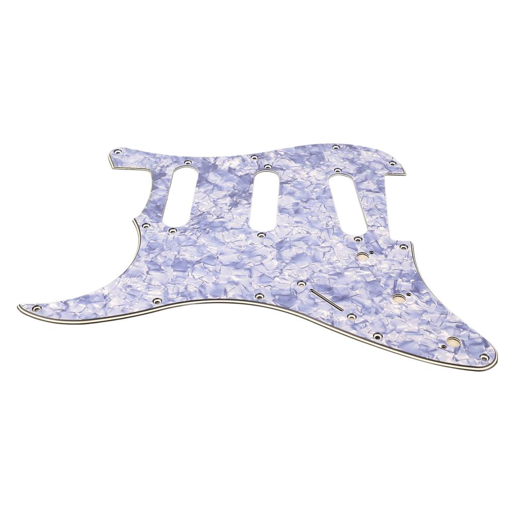 Guitar Pickguard Replacement Aluminum Foil Shielding PVC Scratch Protection Guitar Guard Plate
