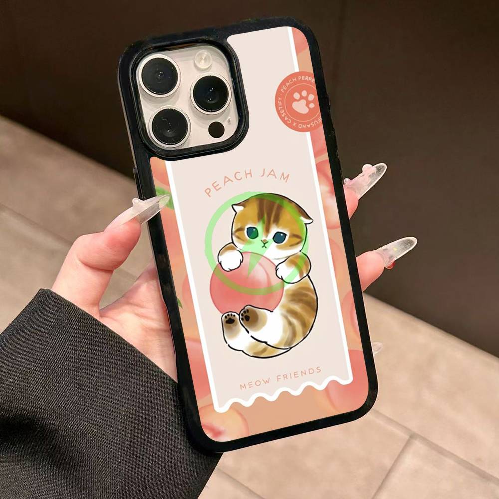 

Mofusand Cat Popular Cute For Magesafe Magnetic Wireless Phone Case For IPhone 17 Pro Max Air 13 12 Mini 16 15 14 11 iPhone 16 plus