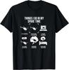 Things I Do In My Spare Time_ Helicopter Pilot Tee Gift Unisex T-Shirt