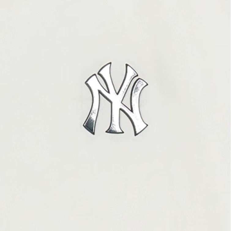 New MLB New York Yankees SS25 Jacket Women's Ivory 3FWJM0553-50IVS