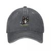 Cute Black Kitten Baseball Cap Custom Hat Designer Hat Ball Cap Brand Unisex Cap Unisex Womens