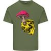 Mushroom Skull Toadstool Magic Gothic Unisexs Light Cotton TShirt