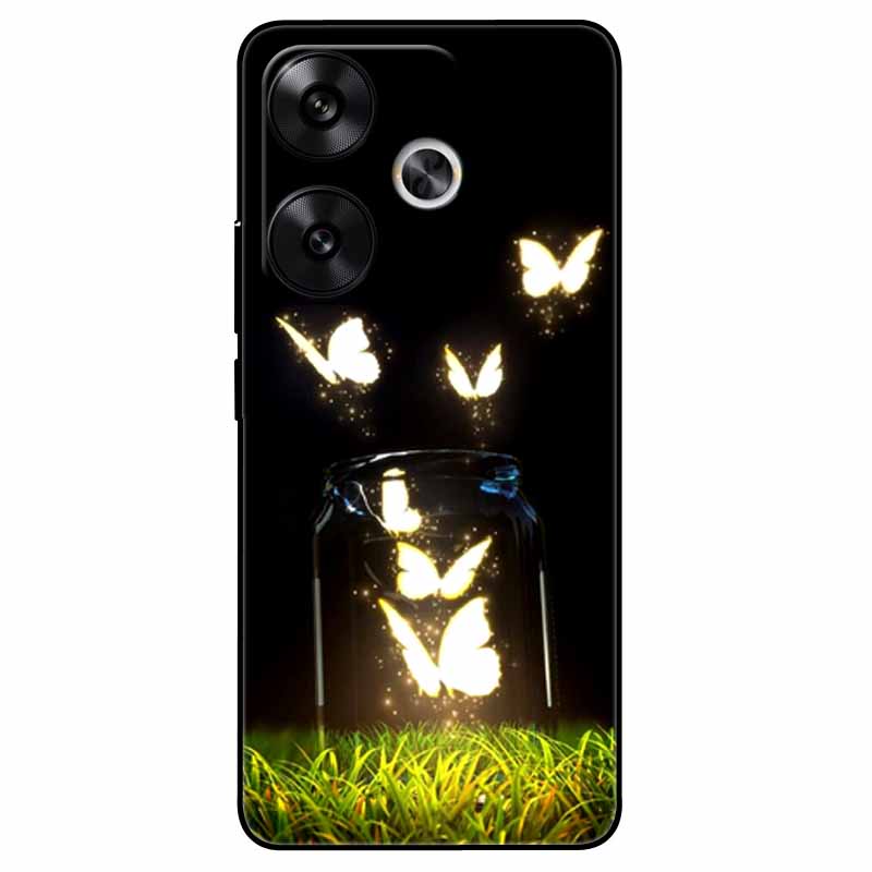 For Xiaomi Poco F6 Cases Soft Silicone Protective Fashion TPU Phone Back Covers For Xiaomi Poco F6 Pro/ Redmi Turbo 3 TPU Cases