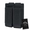 TAILOR JAPAN Airsoft Handgun Magazine Pouch, Open-Top Mag Pouch, Made of High-Density 1000D Nylon, Fits Desert Eagle Wide Magazines (Black)