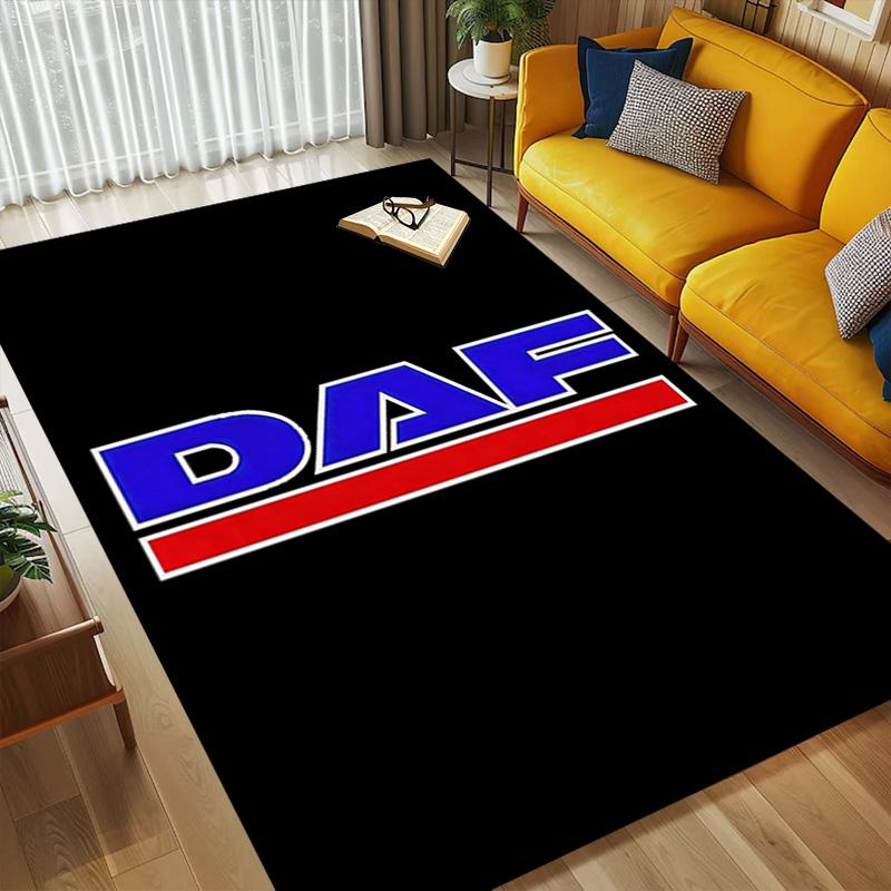 Daf Logo Living Room Nonslip Area Rug Soft Carpet For Bedroom Game Playroom Sofa Office Home Decor Doormat Christmas Gift C9261252
