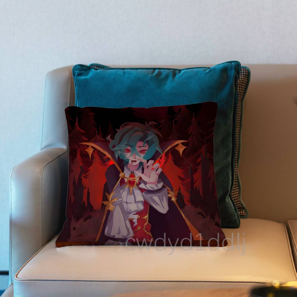 S-Scott Smajor Vampires Smp Pillow Case Short Plush Sofa Decorative Gift Home Double-Sided Printing Cushio