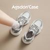 Augustine Thick-soled Gray Dad Shoes Women's 2025 New Summer Soft-soled Light Hiking Casual Sports Shoes