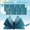 Space Saving Felt Brooch Storage Book Dust-proof Badge Charms Organizer  Home Accessory