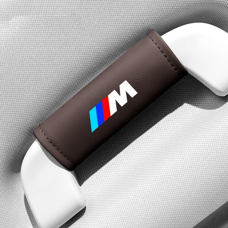 CPX5 Car Roof Armrest Pull Cover Handle Gloves Protection Car Interior Accessories For BMW M Performance E46 E90 E60 F10 F30 E39 E36