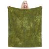 Gras Battlemat Eine UltraWeiche Mikrofleece-Decke