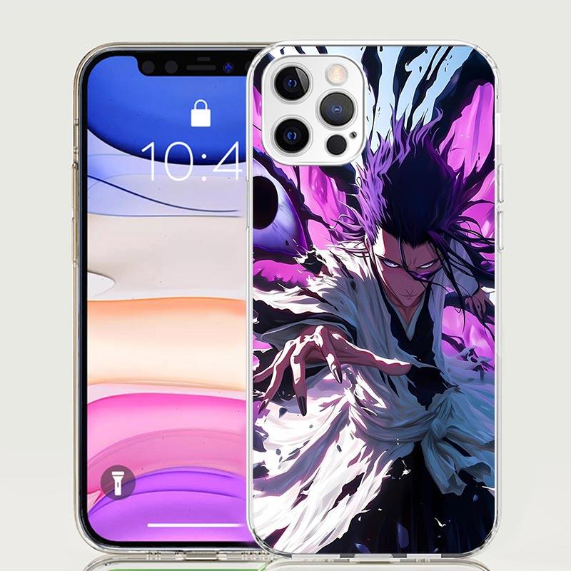 

Aizen Sousuke Bleach Phone Case for Apple iPhone 17 Air 16 15 Plus 14 + 13 Mini 12 11 Pro Max 7 8 SE 16Max Soft Shell Cover Coqu iPhone 13