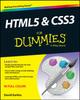 Kniha Html5 And Css3 For Dummies by Karlins - Paperback