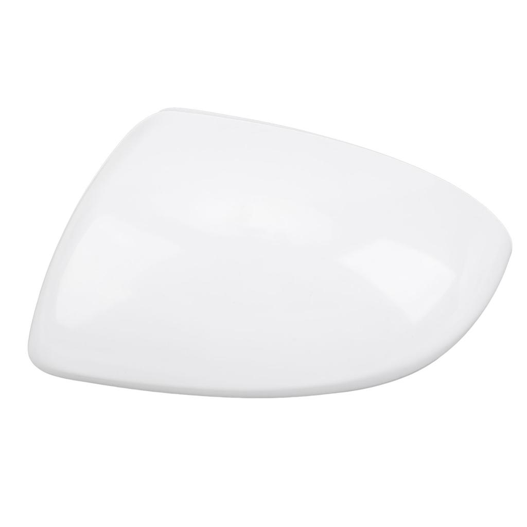 Side Mirror Cap Cover White Stylish Look UV Protection Scratch Resistant Side Rearview Wing Mirror Cap for 2 3 6