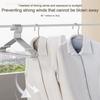 10pcs/set Stainless Steel Clothes Hanger For Dresses T-Shirts Coat Sweater Wardrobe Storage Organizer Drying Rack