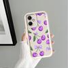 Cartoon Purple Cherry Phone Cover Case for Xiaomi Redmi Note 14 Pro Plus 12C 12s A1 A2 A3 A4 11s Note 13 11 13C 14C 12 10