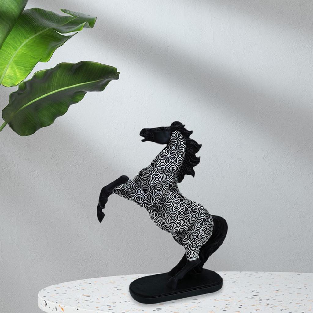Horse Statue Collection Modern Tabletop Ornament for Home Decoration